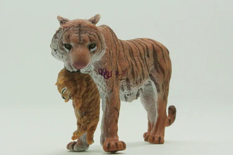 Популярные игрушки: тигр (малыш Тигр) семейный пакет моделирующая модель