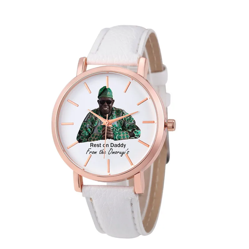 Для мужчин мужские часы кожаный ремешок аналог кварцевые простой Повседневное