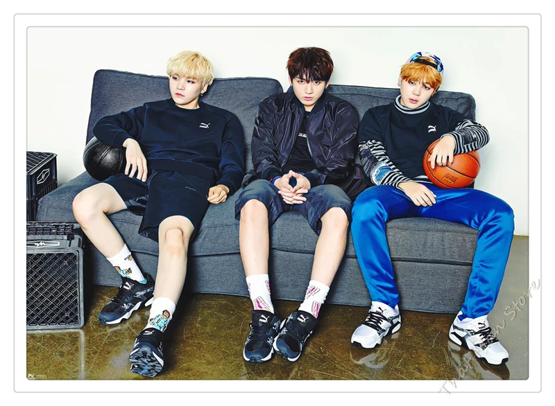 Kpop bangtan постер для мальчиков ясное изображение наклейки на стену украшение дома хорошее качество печать белая крафт-бумага домашний арт бренд