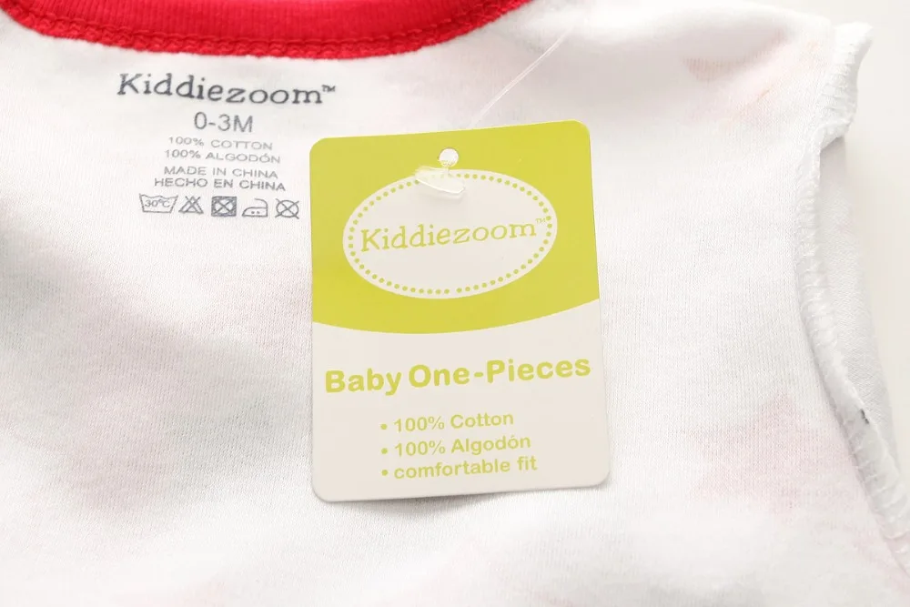 Детский комбинезон для новорожденных Пижама унисекс с круглыми воротниками |