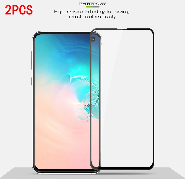 2 шт. Защитное стекло для samsung Galaxy S10e J4 J6 плюс J8 2018 J730 J530 J330 A720 A520 A320 закаленное Verre