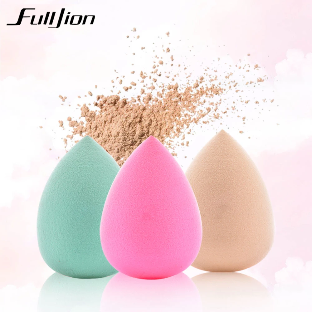 Косметический спонж для основы AMEIZII мягкая губка в форме капли воды гладкая