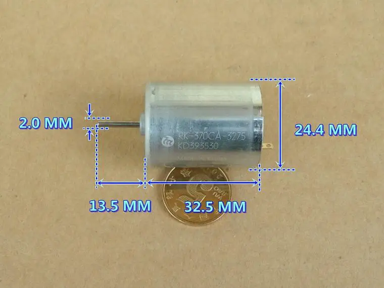 MABUCHI PK-370CA-3275 мотор DC6V-12V высокоскоростной с высоким крутящим моментом микро двигатель постоянного тока