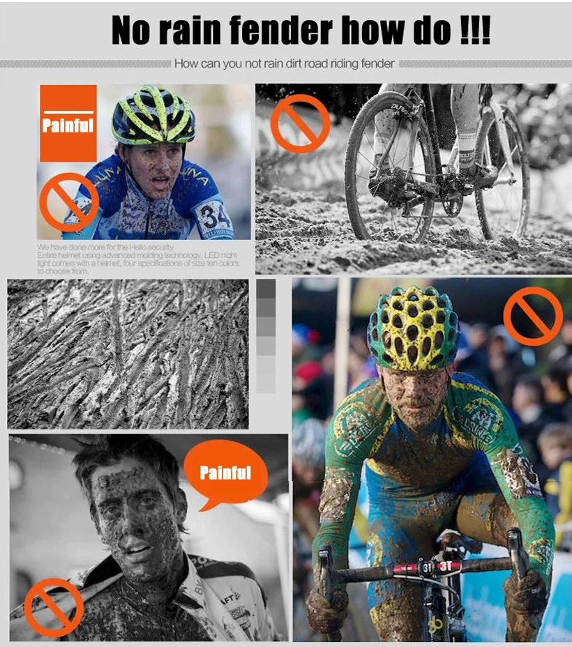 FETESNICE MTB mudguard красочные велосипедные Брызговики задние велосипедные крылья и передние велосипедные крылья набор для велосипеда аксессуары