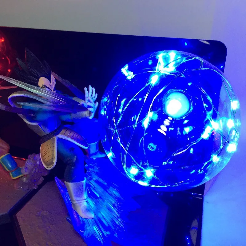 ZXZ аниме Dragon Ball Z Вегета Сон Гоку Супер Saiyan светодиодное освещение творческий