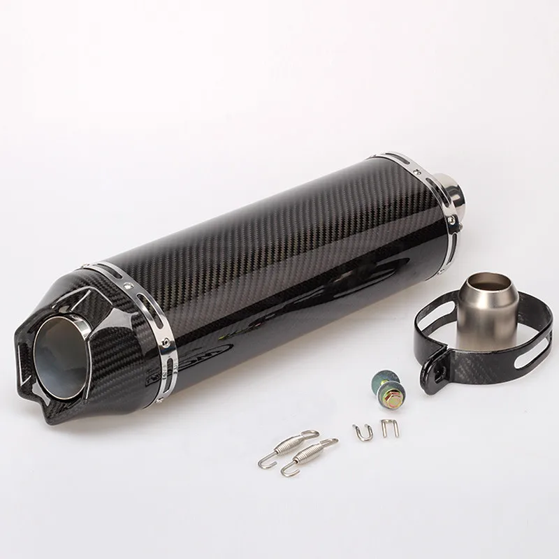 Универсальный мотоциклетный карбоновый фильтр Akrapovic глушитель выхлопной трубы