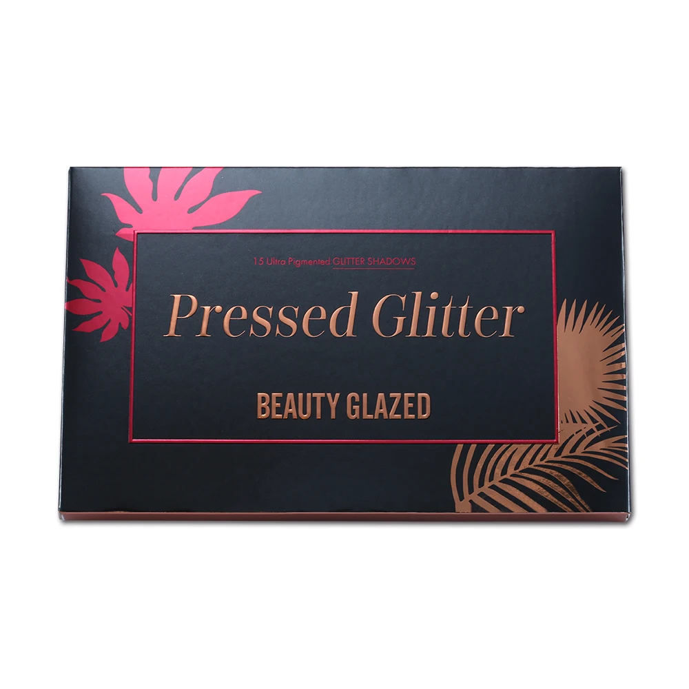 Красочные Тени для век BEAUTY GLAZED палитра стойких теней легкие в нанесении тени
