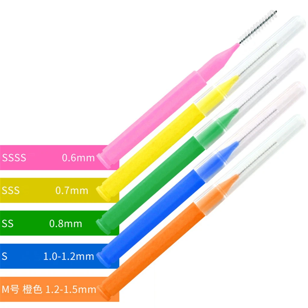 30 Pcs L образный для чистки межзубных пространств Denta зубная нить ухода за