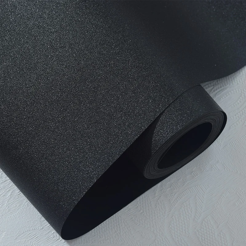 Черные непрозрачные оконные пленки статическое электричество липкие без клея