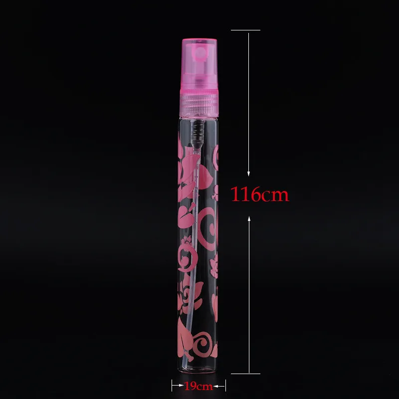 5Pcs 10ml Rose Crystal Cut Glass Perfume Spray Bottles Atomizer Refillable Empty | Красота и здоровье