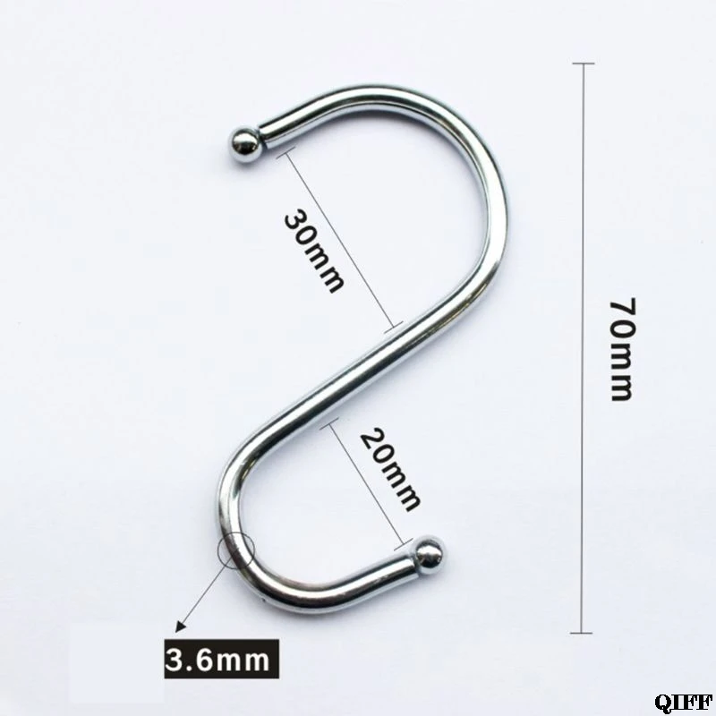 S образные крючки из нержавеющей стали сверхмощные многофункциональные вешалки