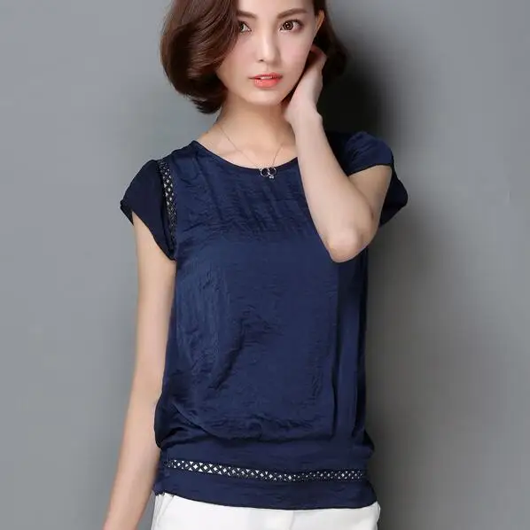 Плюс Размеры офисные женские рубашки Блузки белого зеленого и красного цвета