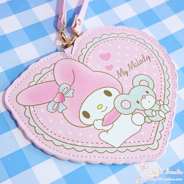 Мультфильм Япония hello kitty My Melody Cinnamoroll пудинг собака Маленькие близнецы звезды автобус карта Студенческая карта чехол Брелок багажная бирка