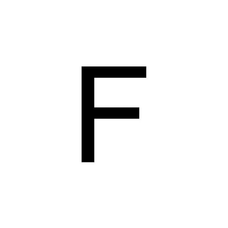 F F. J4Z Новая женская цепочка для ключей из сплава большая A-Z 26 букв брелок креативные бамбуковые талисманы с инициалами подвесные аксессуары для сумок - Цвет: F