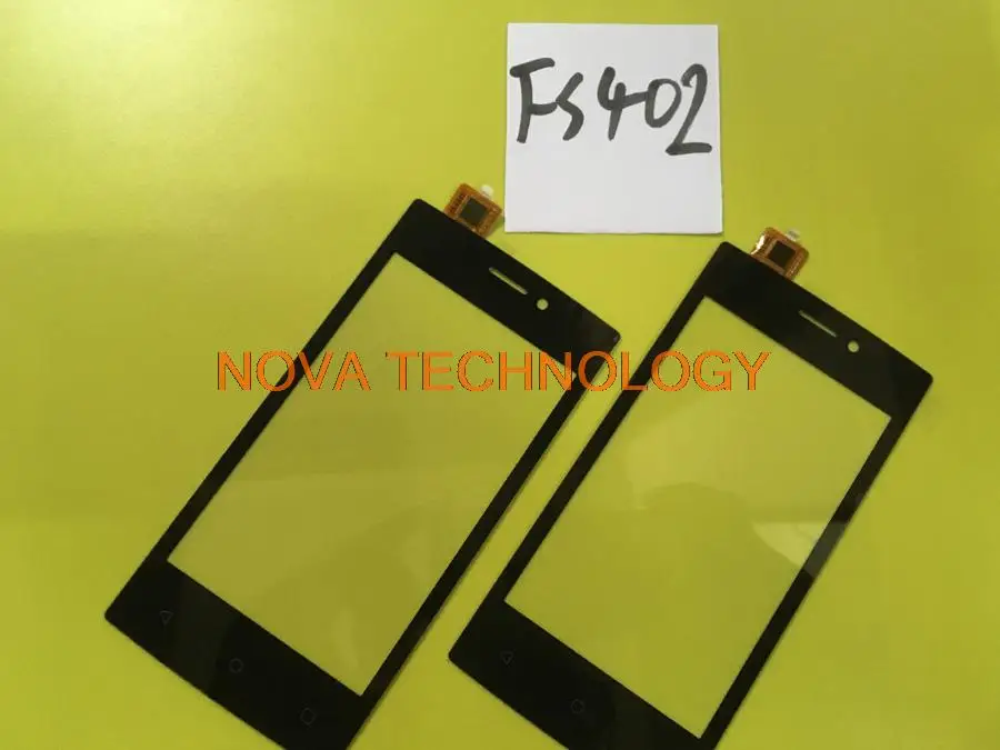 Запасные части Wyieno FS 402 для сенсорного экрана телефона Fly Stratus 2 FS402 дигитайзер