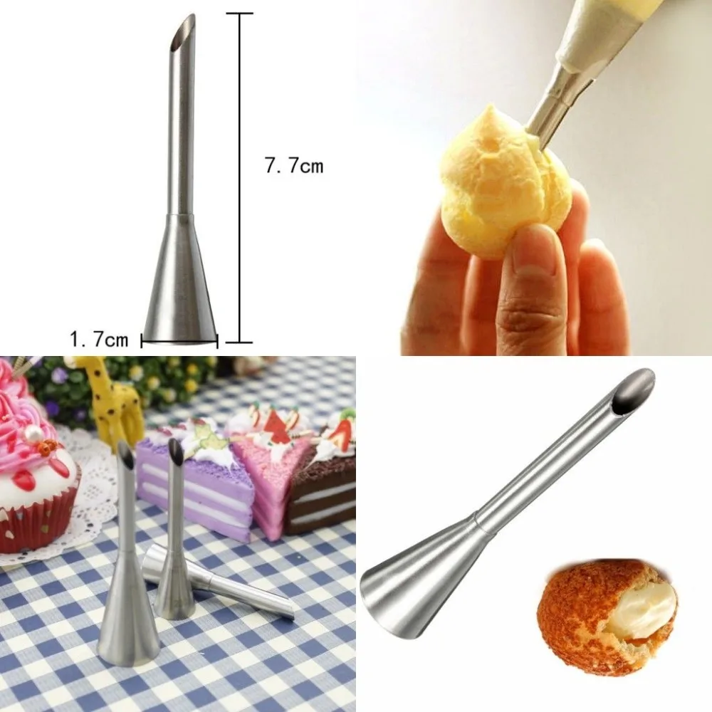 Длинное Обледенение труб насадки насадка для выпечки мешок торт кекс Sugarcraft