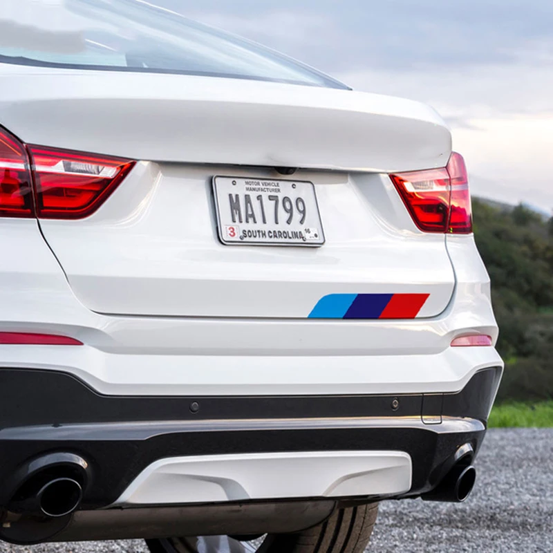SRXTZM багажник автомобиля и наклейки на автомобиль сбоку юбка для Bmw E90 E46 F30 F10 F07 F34 X3