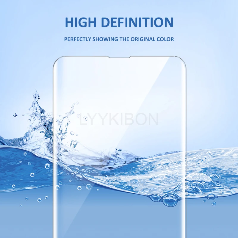 УФ закаленное Стекло для samsung Note 9 8 S6 S7 край 5D полный жидкий клей Экран протектор для samsung Galaxy S10 S9 S8 рlus lite