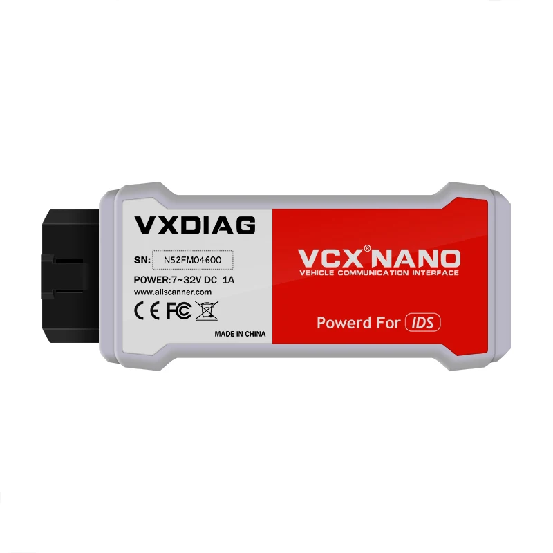 Акция оригинальный VXDIAG VCX NANO для Ford/Mazda 2 в 1 с IDS V101 V104 Идеальная замена Ford VCM II