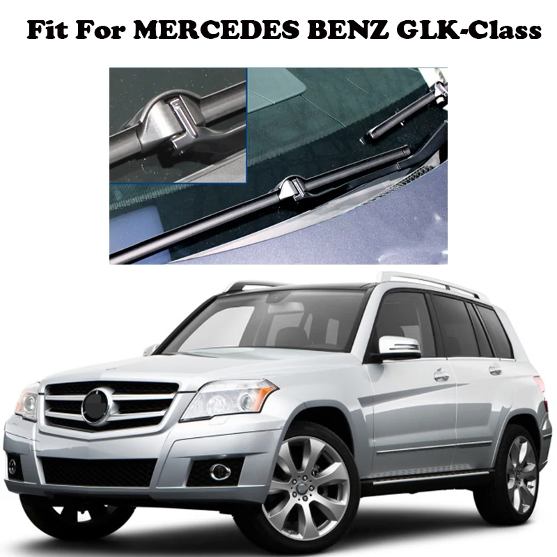 Передние щетки стеклоочистителя Xukey для Mercedes GLK X204 2008 2014 2013 2012 2011 2010 2009 резиновые