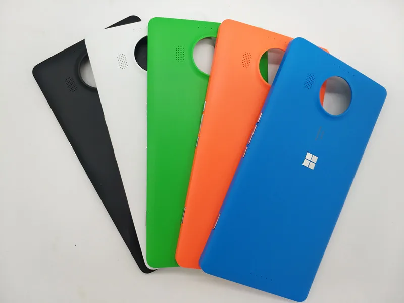 Для Nokia microsoft Lumia 950XL корпус батарейного отсека задняя крышка для 950 XL с логотипом и