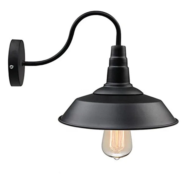 Настенный светильник в стиле амбара Промышленный Склад винтажный металлический