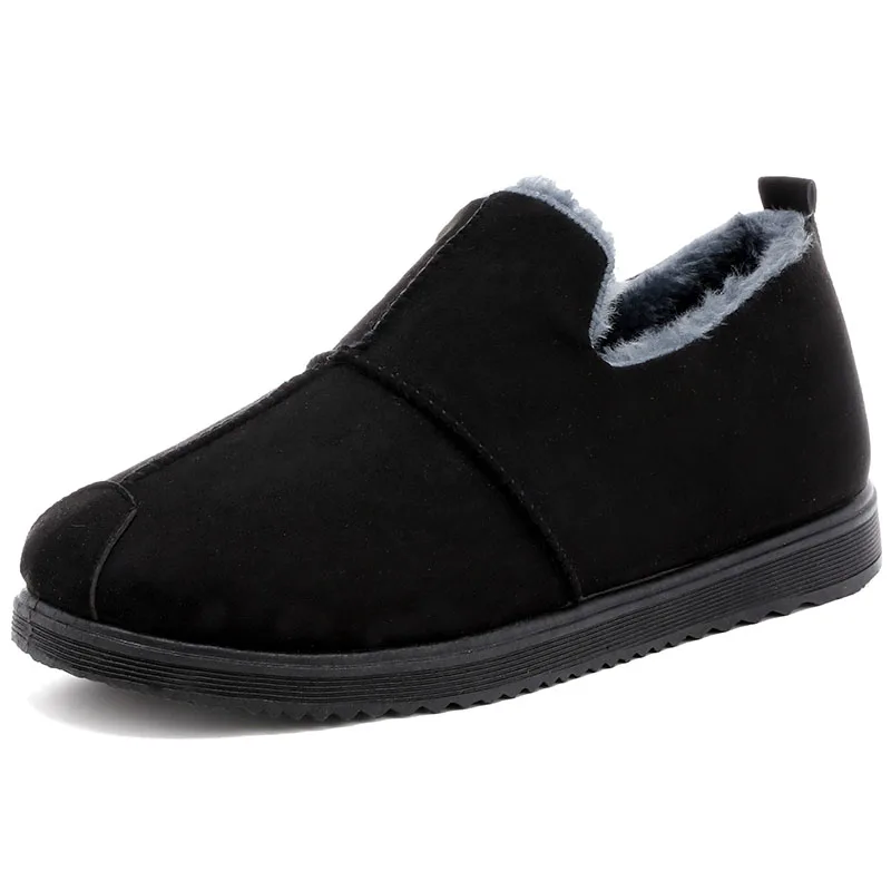Зимняя Бархатная и утолщенная мужская хлопковая обувь модные повседневные