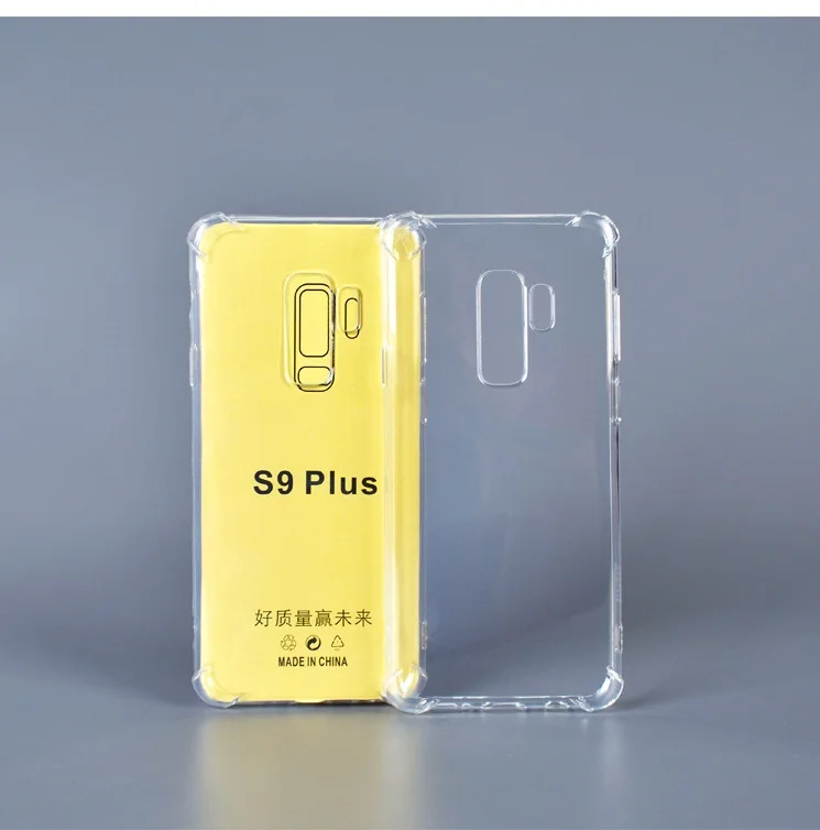 

Wholesale Airbag Anti-shock Clear Soft TPU Case FOR Samsung Galaxy S8 S8 PLUS S9 S9 PLUS NOTE 9 NOTE 8 100pc