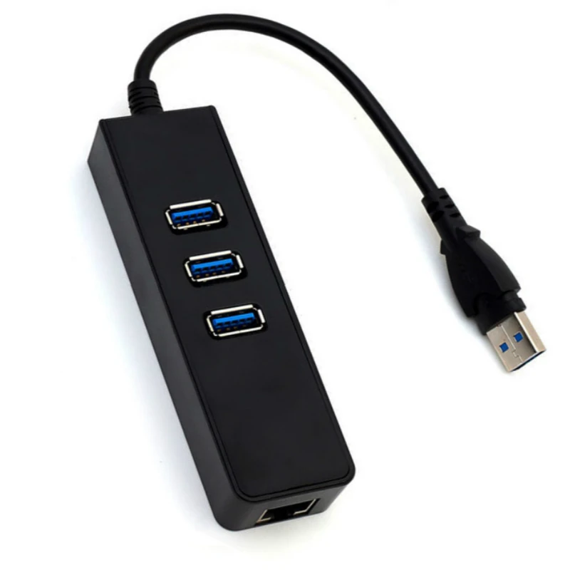 1000 Мбит/с USB 3 0 концентратор Ethernet RJ45 Lan сетевая карта Gigabit адаптер usb хаб для Windows