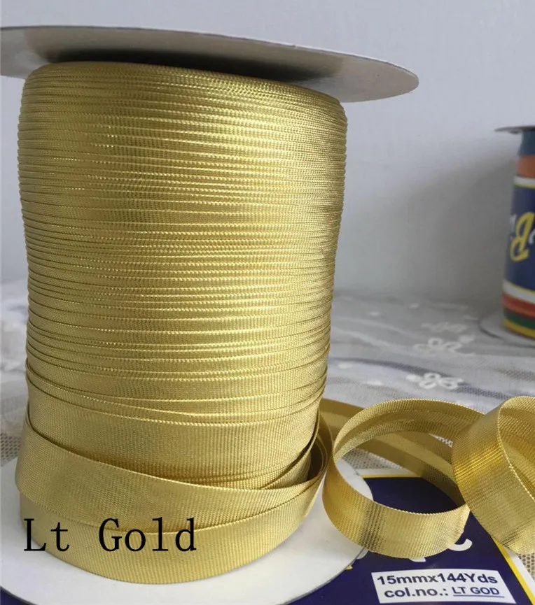 Металлическая лента для переплетения 5/8 дюйма (15 мм) X65Yards/Roll AW бренд ручной работы