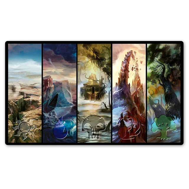 Волшебный игровой коврик на заказ для игры в карты tcg Чандра Настольный мыши liliana