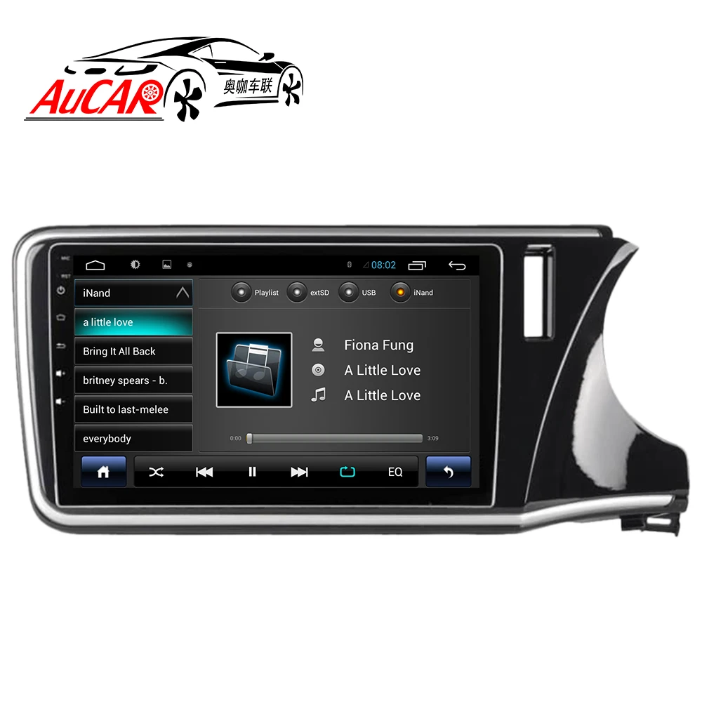 Android 9 дюймов Автомобильная навигационная система GPS для Honda City автомобильный