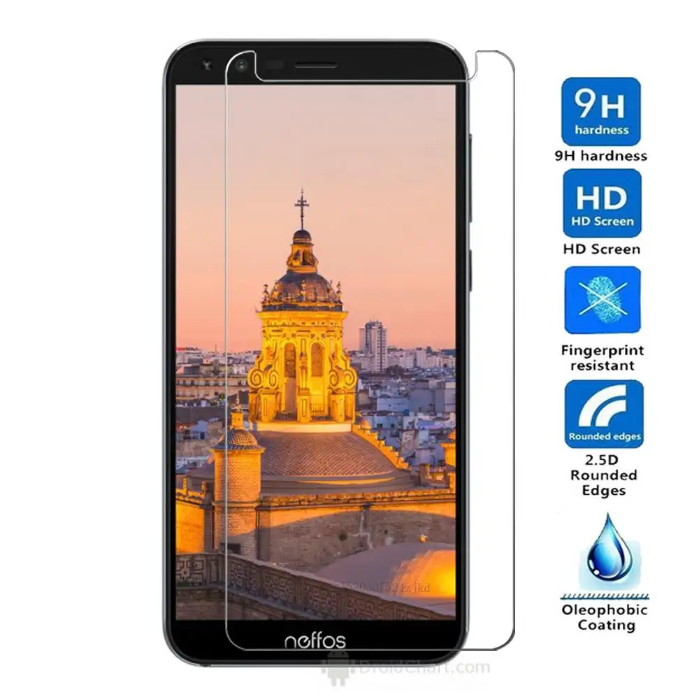 Закаленное стекло 9H для смартфона Защитная пленка экрана NEFFOS C5 PLUS TP7031A | Мобильные