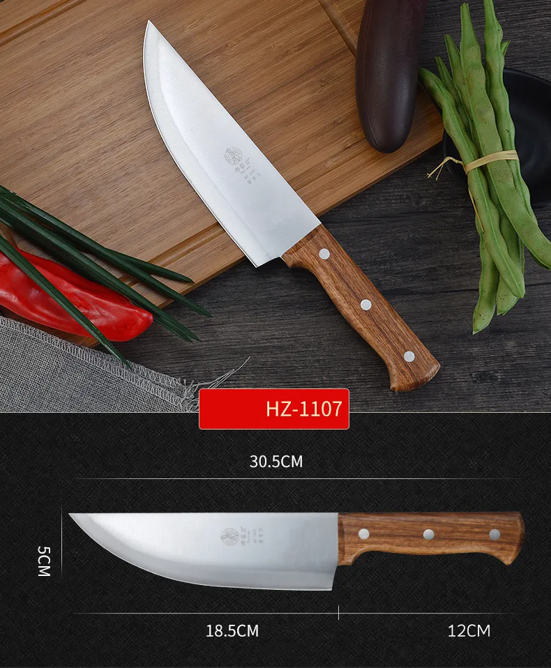 DENG нержавеющая сталь профессиональный мясник ножи Набор Slaghter дом нарезки мяса инструмент крупного рогатого скота овец свинья обвалка нож свинина Кливер