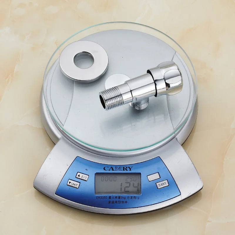 Медный клапан для холодной и горячей воды треугольный Универсальный заливки в