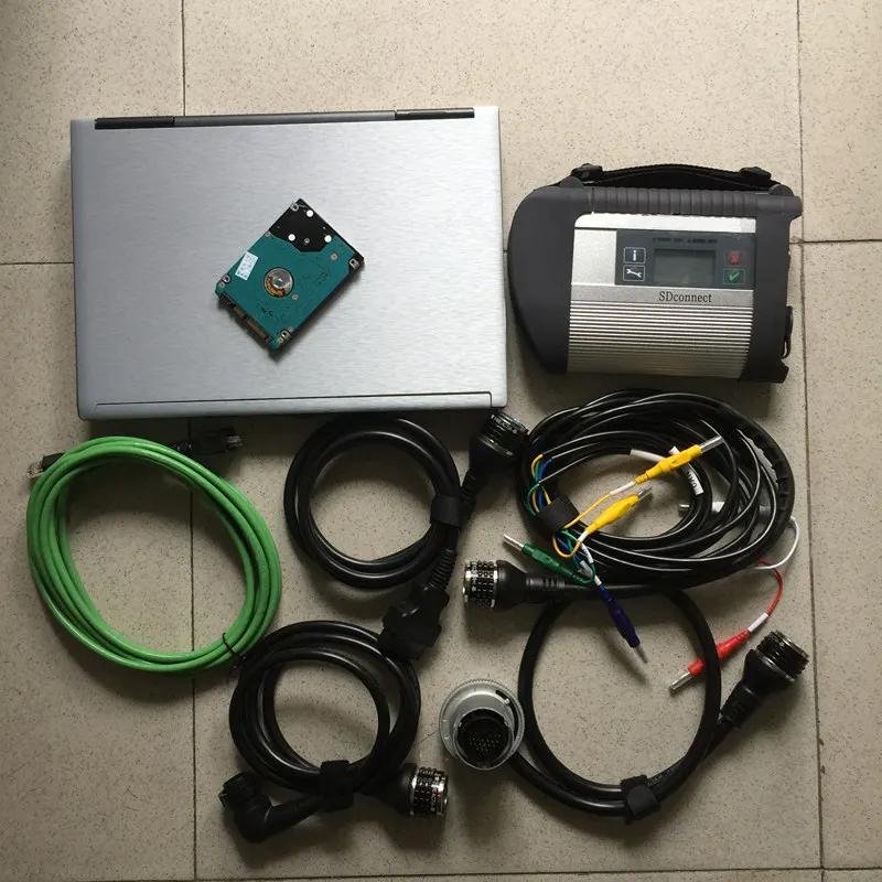 Mb sd connect c4 mb star diagnosis compact 4 с новейшим программным обеспечением 2020 9 v in 320gb hdd