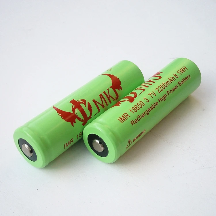 Литий ионная аккумуляторная батарея высокой мощности 18650 JCM IMR 2200mAh 3 7 V 6 8.1WH для