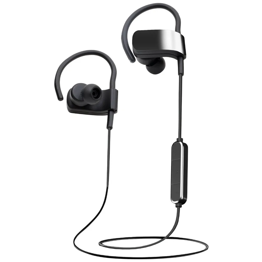 Bluetooth 4 1 aptx гарнитура Беспроводные HD Hi Fi спортивные наушники с защитой от пота и