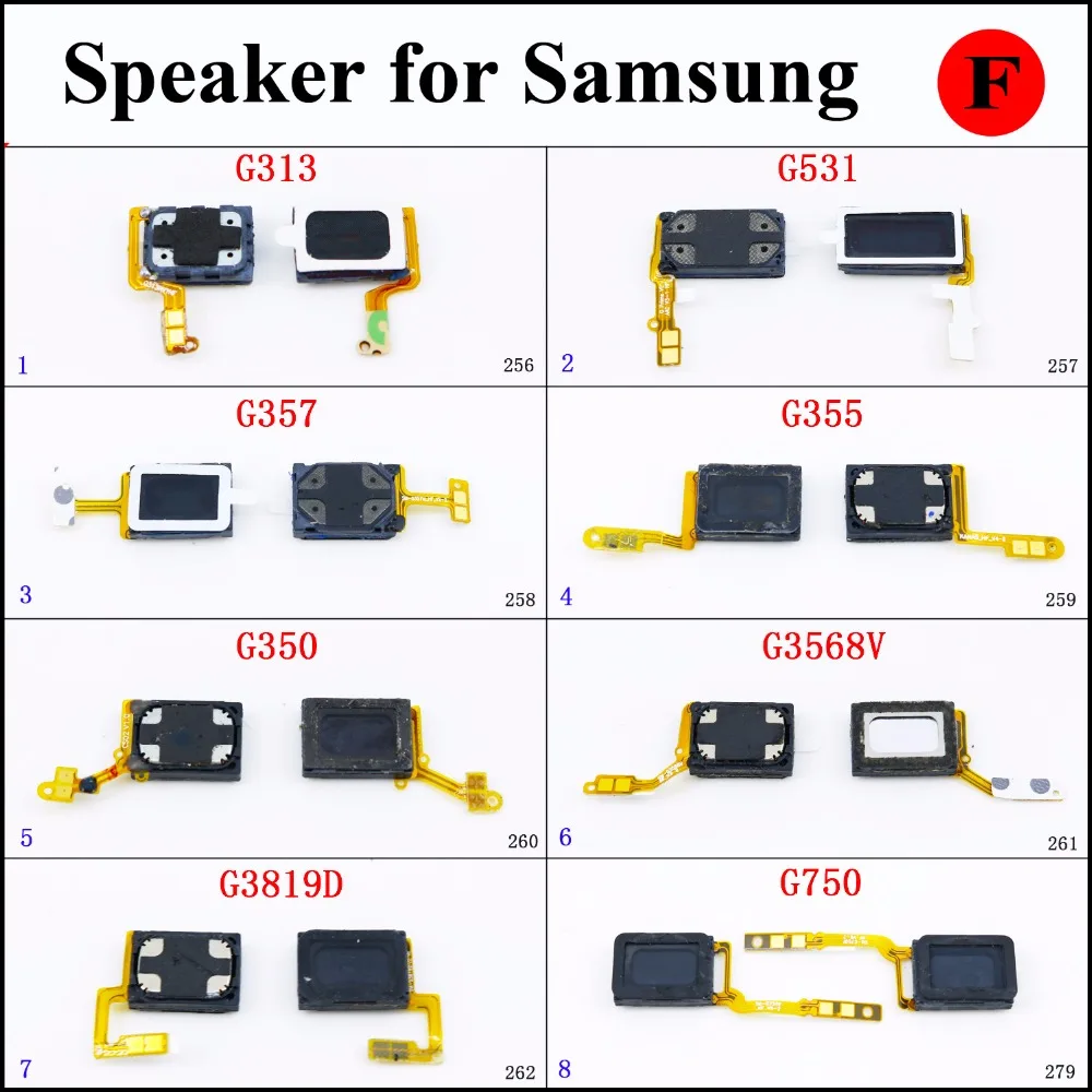 1 шт. оптовая продажа громкоговоритель Звонок зуммер для Samsung G313 G531 G357 G355 G350 G3568V