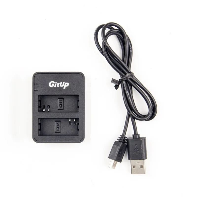 Оригинальное двойное зарядное устройство GituUP для экшн-камеры GitUp G3 Git3 Duo удобно