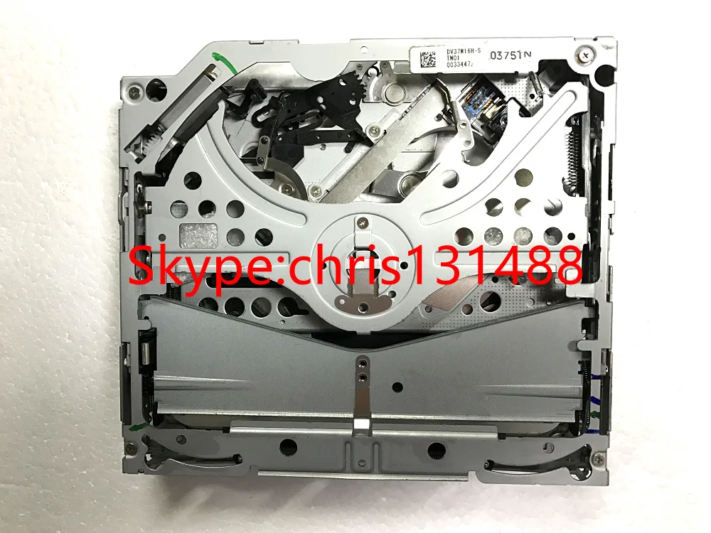 Оригинальный DV37M16H DV37M одиночный автомобильный dvd механизм для Chrysler Honda MERCEDES