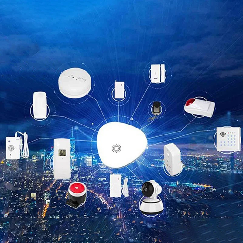 Smart Home Security Wifi Alarm System Android / Ios App Phone Application Host (Us Plug ) | Обустройство дома