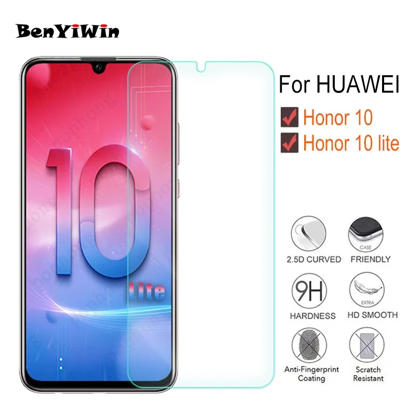 Закаленное стекло 9H SPremium для Huawei Honor 10 Lite 2 шт. защитная пленка экрана прозрачное