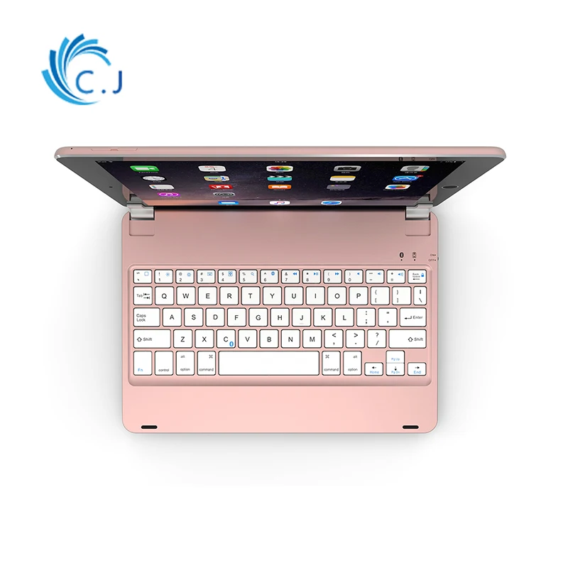 Ультра тонкая беспроводная Bluetooth Смарт клавиатура для Apple 2018/2017new iPad air 2/1 + слот