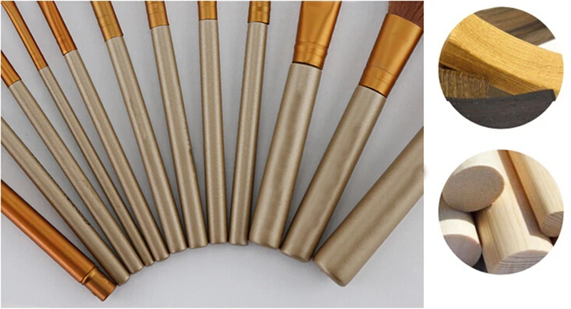 Высокое качество Detailer + острый тональный крем полировка контурная щетка 12