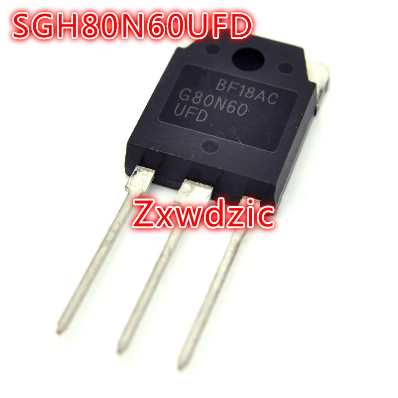 10 шт. SGH80N60UFD TO 3P SGH80N60 247 G80N60 G80N60UFD 80N60 Новый и оригинальный IC|Реле| |