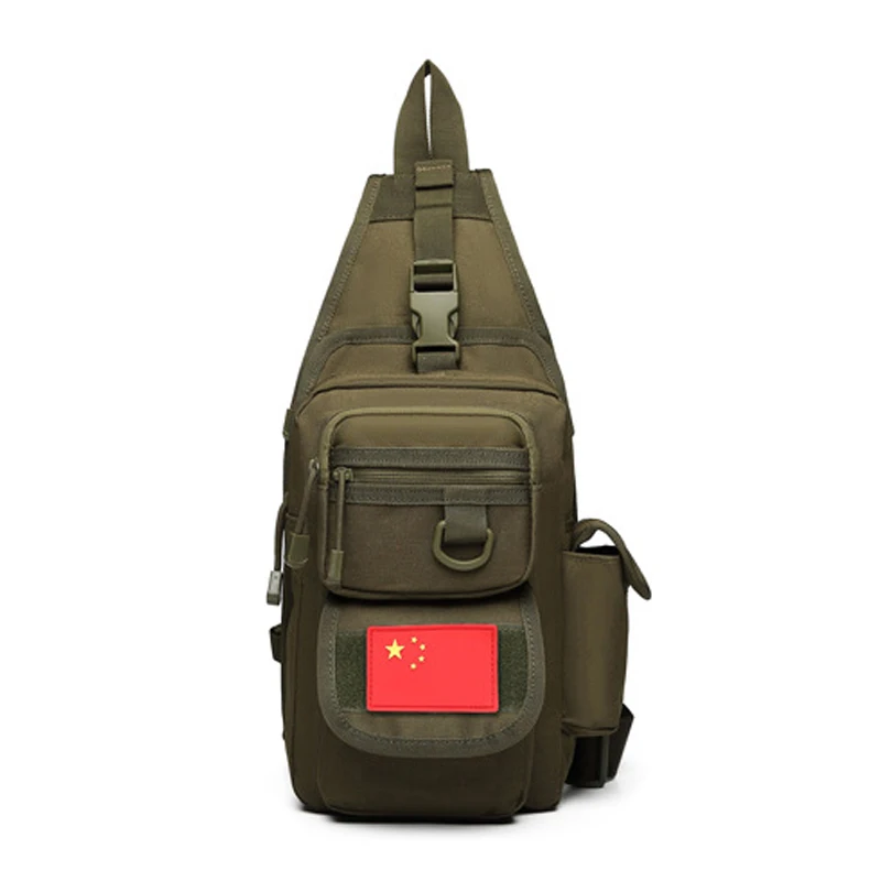 Army Green Многофункциональная военная сумка на плечо, тактический рюкзак на груди, армейский рюкзак, камуфляжные сумки для верховой езды, спортивная сумка На открытом воздухе XA761WA - Цвет: Army Green