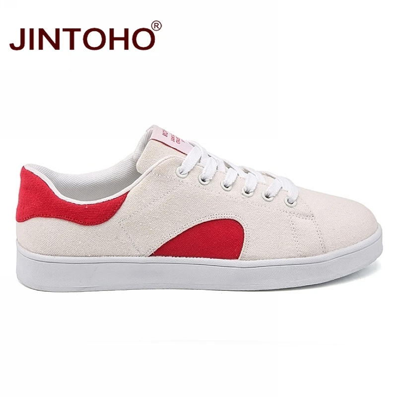JINTOHO Big Size Unisex Fashion Casual Shoes Brand Men Sneakers Cheap Canvas Breathable For 2018 Male | Обувь