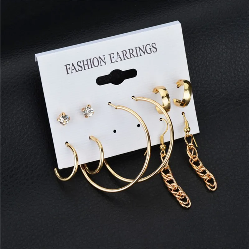 XQ новые модные женские аксессуары декоративные персональные серьги большие