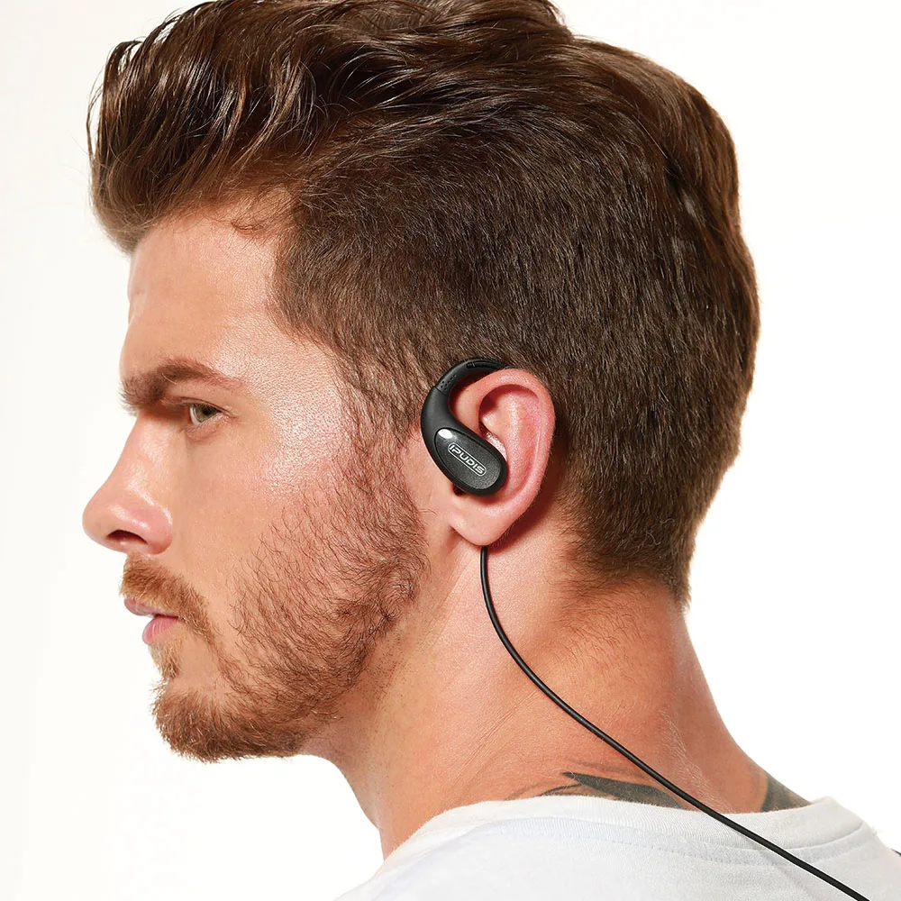 IPUDIS спортивные Bluetooth наушники ушные крючки willess Heafphone IPX7 водонепроницаемый 10H музыка играть гарнитуры с микрофоном